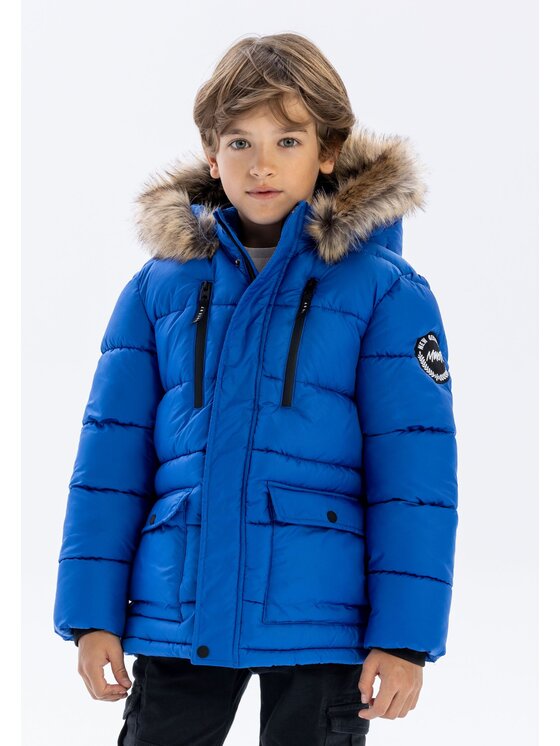 minoti minoti Kurtka zimowa 19coat52 Niebieski Regular Fit