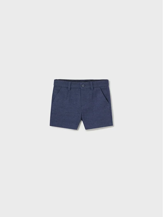 Mayoral Stoffshorts 1284 Dunkelblau Regular Fit
