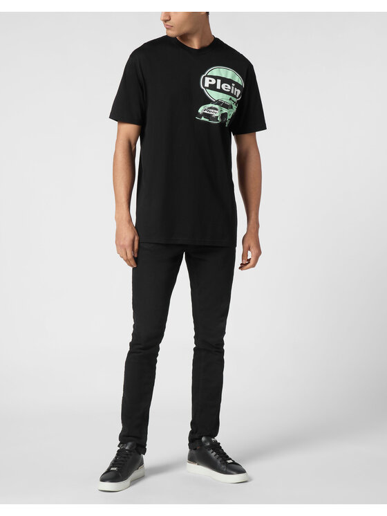 PHILIPP PLEIN PHILIPP PLEIN T-shirt 22267 Nero Regular Fit