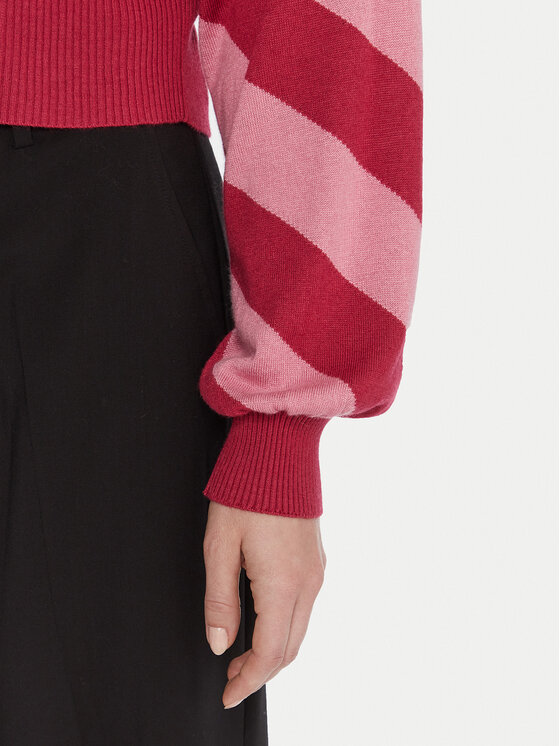 United Colors Of Benetton United Colors Of Benetton Sweter 1081E10EJ Różowy Regular Fit