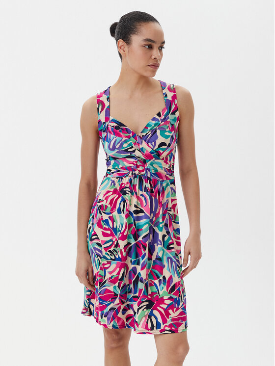 Morgan Morgan Sommerkleid 251-RCOLO Bunt Regular Fit