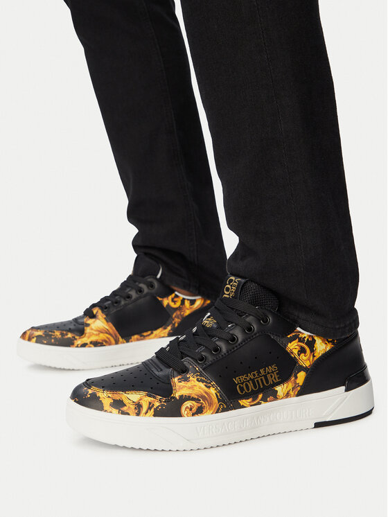 Versace Jeans Couture Versace Jeans Couture Снікерcи 80YA3SJ4 Чорний