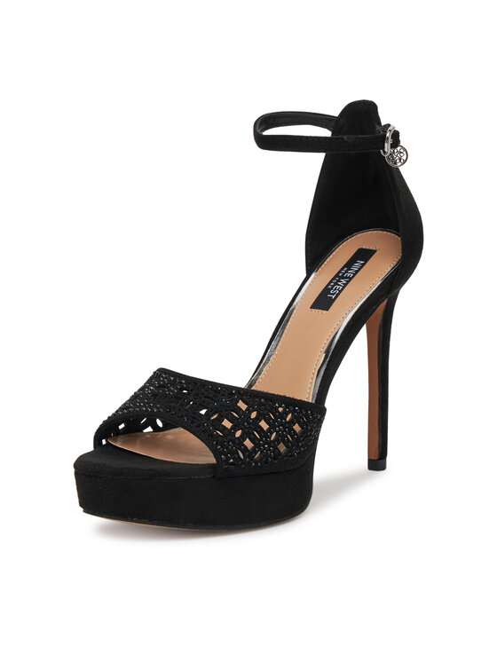 Nine West Nine West Sandały TS6218-01 Czarny