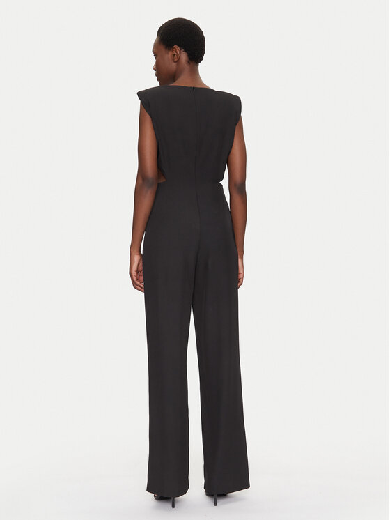 Fracomina Fracomina Kombinezon FQ25SO2002W47601 Črna Slim Fit