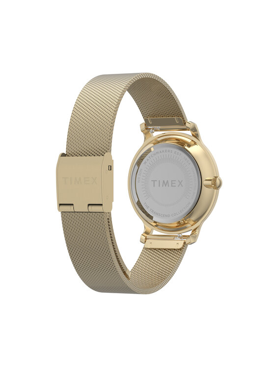Timex Timex Ročna ura Transcend TW2Y26400 Zlata