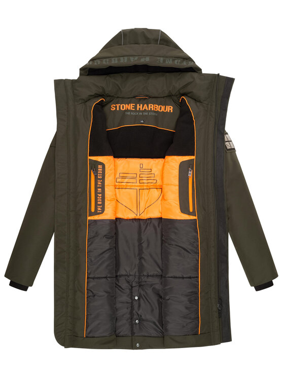 Stone Harbour Stone Harbour Kurtka zimowa Xandroo Zielony Regular Fit