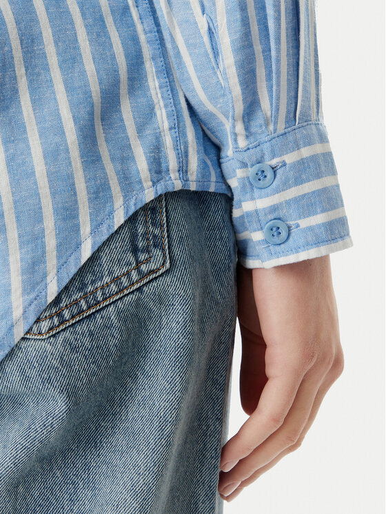 Vero Moda Vero Moda Camicia Linn 10305085 Blu Relaxed Fit