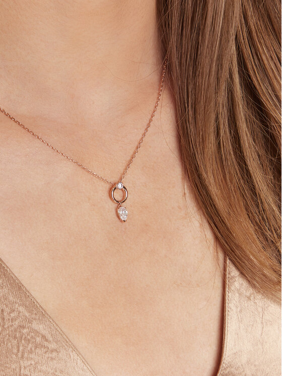 Swarovski Swarovski Komplekti kuuluvad kaelakee ja rõngad Mesmera 5733808 Roosa kuld