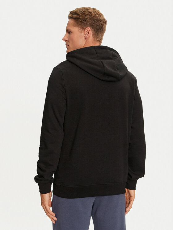 4F 4F Μπλούζα 4FWMM00TSWSM1464 Μαύρο Regular Fit