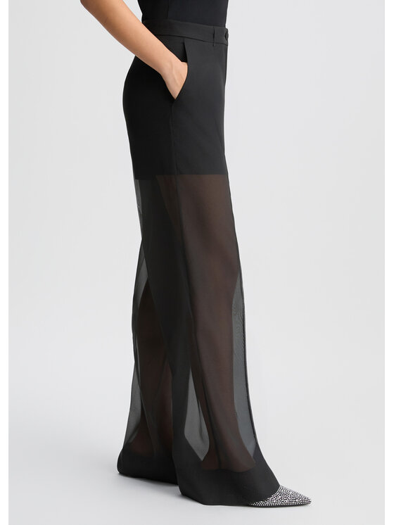 Liu Jo Liu Jo Pantalone da abito CA5143T297 Nero Regular Fit
