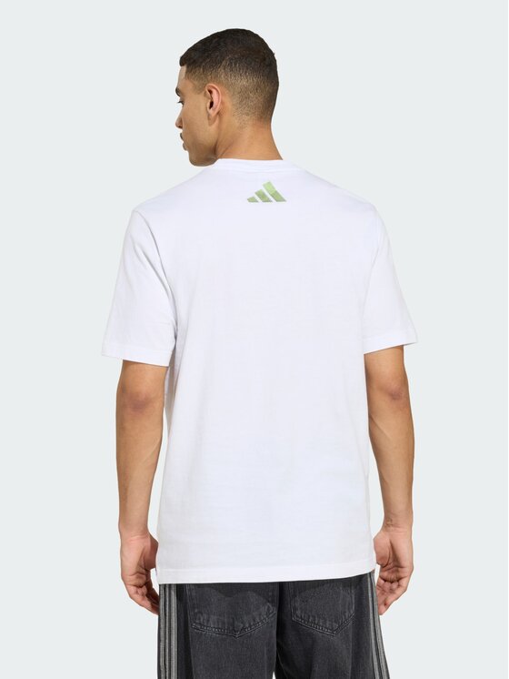 adidas adidas T-Shirt 164396 Biały Regular Fit