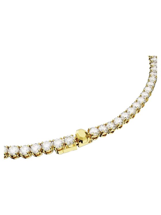 Swarovski Swarovski Naszyjnik Matrix Tennis 5681795 Złoty