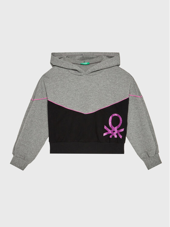 United Colors Of Benetton United Colors Of Benetton Džemperis 3GNSC201G Pilka Regular Fit