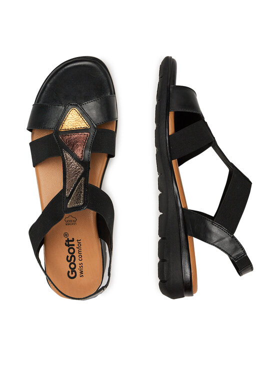 Go Soft Go Soft Sandalen WI16-INES-06 Schwarz