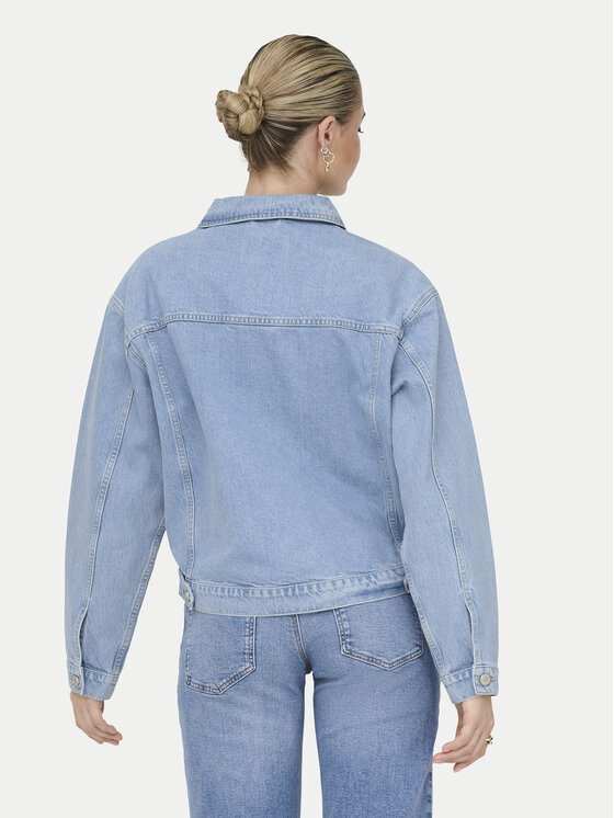 ONLY ONLY Jeans jakna Harper 15363548 Modra Regular Fit