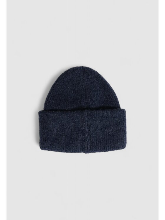 Pieces Pieces Berretto Pcpyron Lurex Hood Noos Bc Blu
