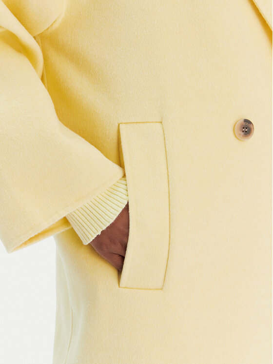 ViCOLO ViCOLO Villane mantel TF0003 Kollane Regular Fit