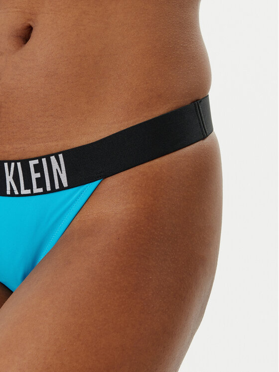 Calvin Klein Swimwear Calvin Klein Swimwear Bikini partea de jos KW0KW02857 Albastru
