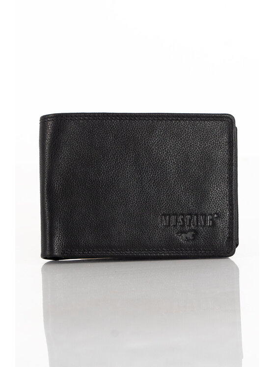 Mustang Mustang Portafoglio da uomo DENIMO WALLET Nero