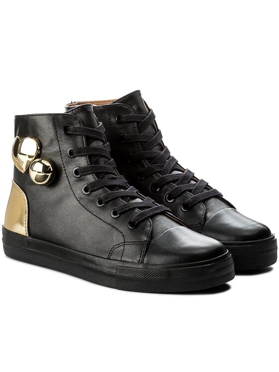 LOVE MOSCHINO LOVE MOSCHINO Sneakers aus Stoff JA15213G04JF100A Schwarz