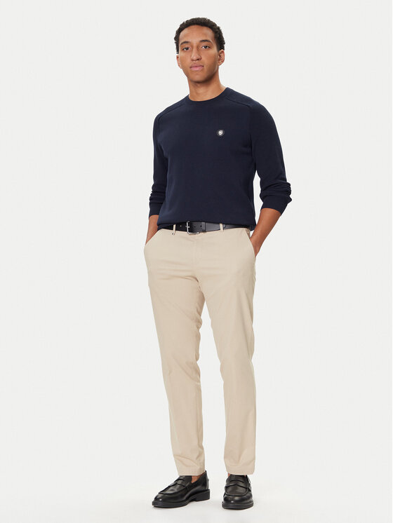 BOSS BOSS Пуловер C-Illian 50543136 Тъмносин Regular Fit