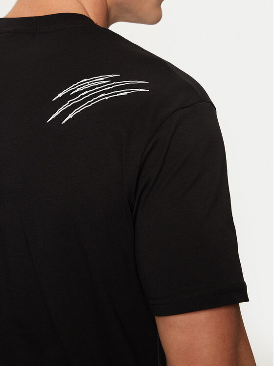 Plein Sport Plein Sport T-shirt AADC MTK7911 STE003N Nero Regular Fit