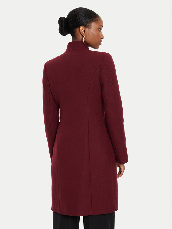 Rinascimento Rinascimento Volneni plašč CFC0120109003 Bordo rdeča Regular Fit