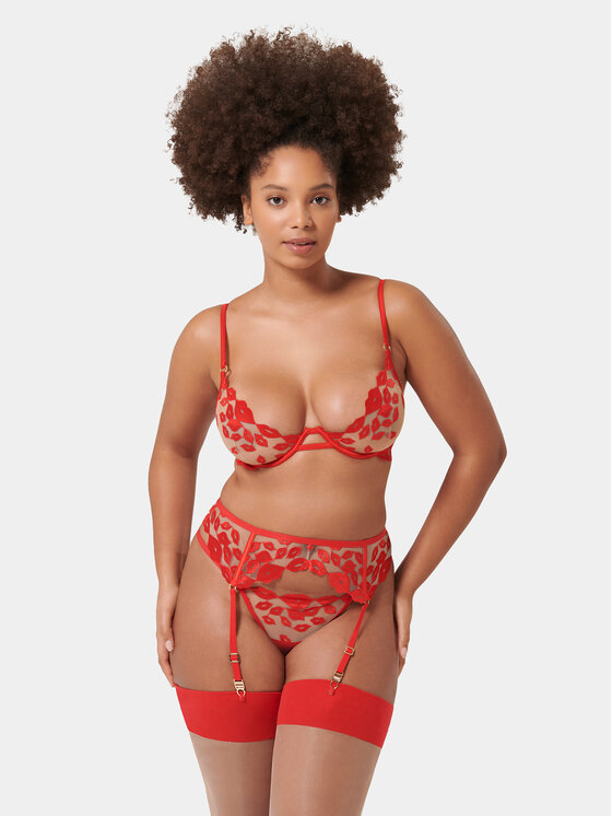 Bluebella Bluebella Strumpfgürtel Marian 42228 Rot