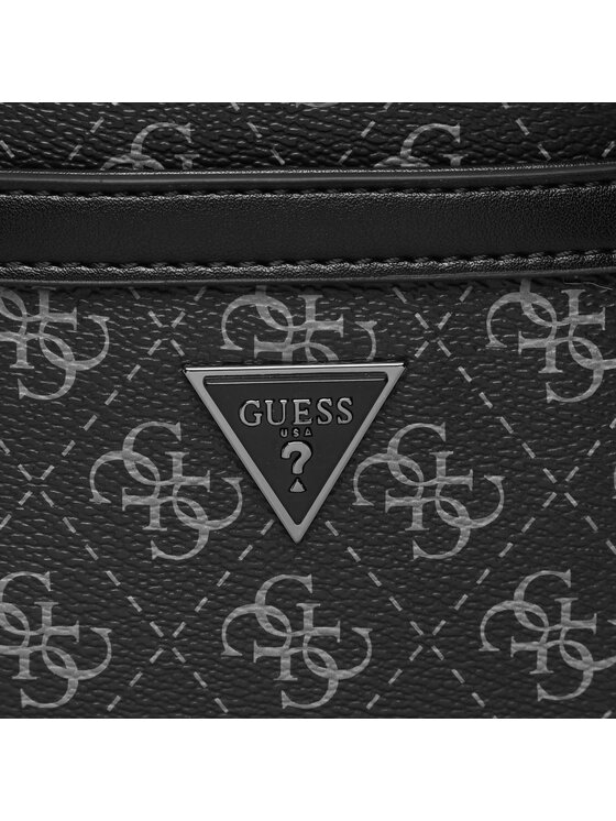 Guess Guess Мъжка чантичка Vezzola Smart HMEVZL P2223 Черен