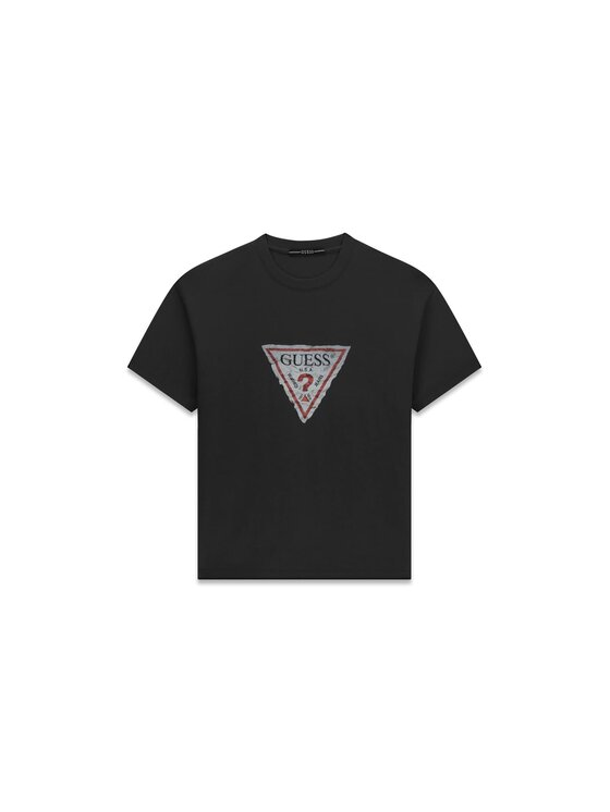 Guess Guess T-Shirt 184893 Šedá Classic Fit