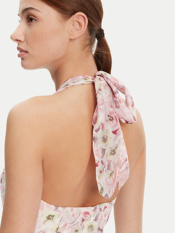 BARDOT BARDOT Sukienka koktajlowa 59743DB Różowy Regular Fit