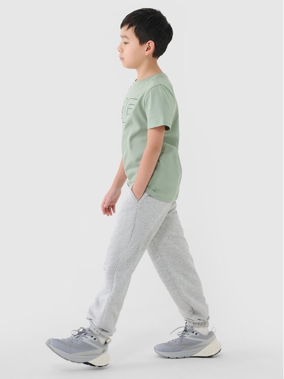 4F 4F Spodnie dresowe 4FJWMM00TTROM1188-25M Szary Oversize