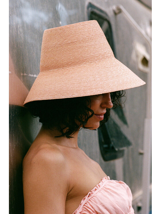 Paris+Hendzel Paris+Hendzel Kapelusz Pink Bucket Hat (grade 4/5) Różowy