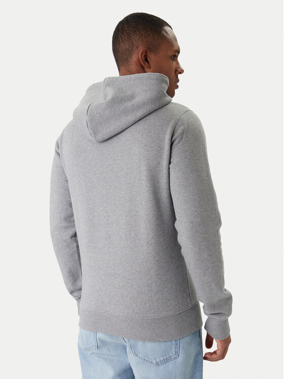 Calvin Klein Jeans Calvin Klein Jeans Džemperis ar kapuci J30J320934 Pelēks Regular Fit