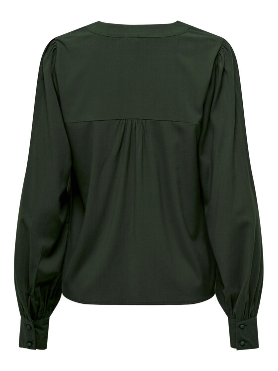 ONLY ONLY Bluse 15303748 Grün Regular Fit