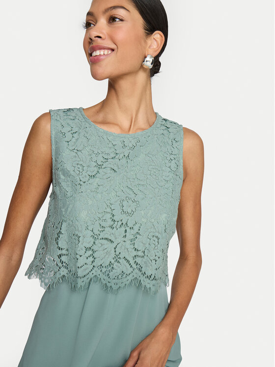 Vila Vila Koktélruha Milina 14100341 Zöld Regular Fit