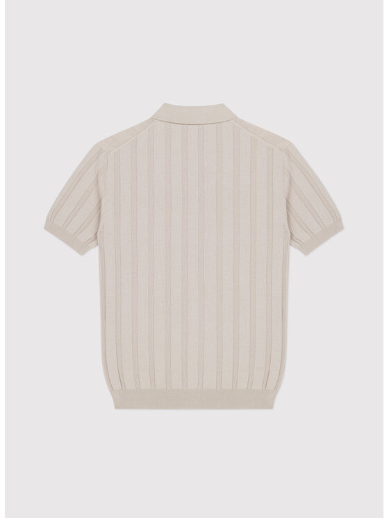 Pako Lorente Pako Lorente Polo P26WF-TX-011 Beżowy Regular Fit