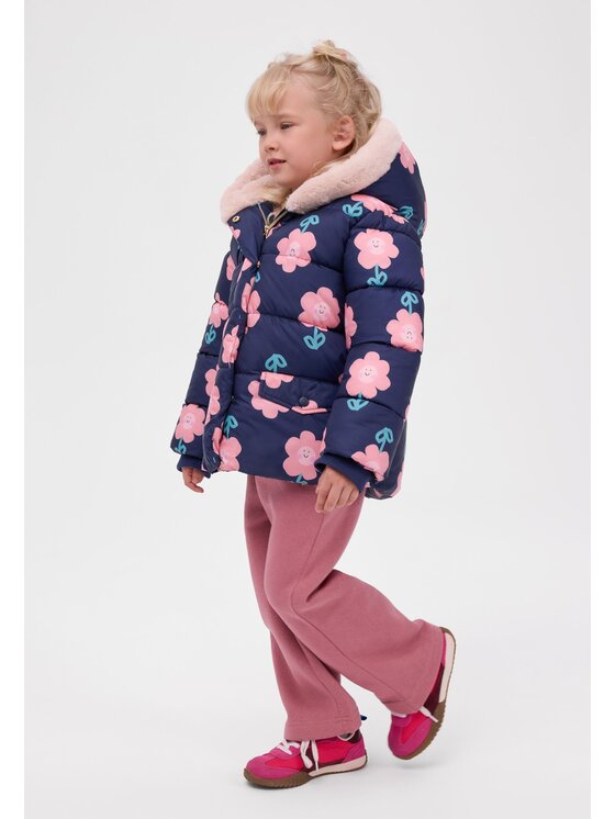 minoti minoti Kurtka zimowa 32COAT101 Granatowy Regular Fit