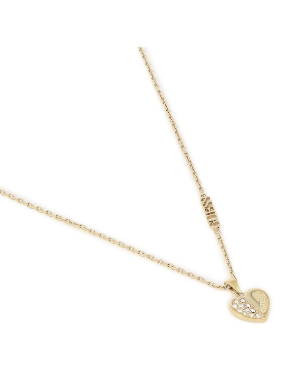 Guess Guess Kaelakee Lovely Guess JUBN03 035JW Kollane kuldamine