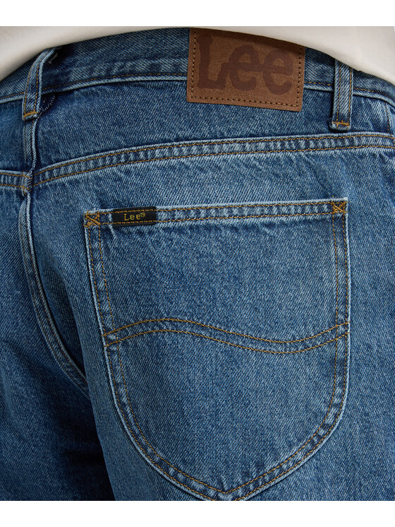 Lee Lee Jeansy 112370679 Niebieski Loose Fit