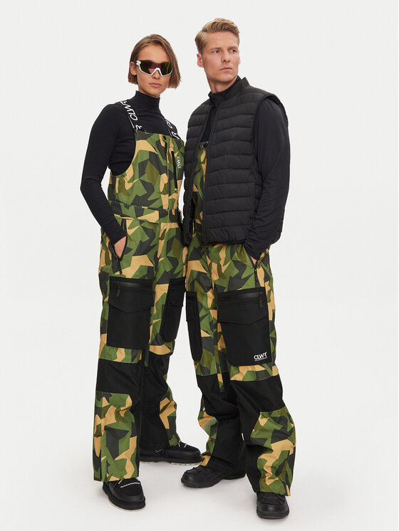 Colourwear Colourwear Spodnie snowboardowe 7010296C6700 Khaki Regular Fit