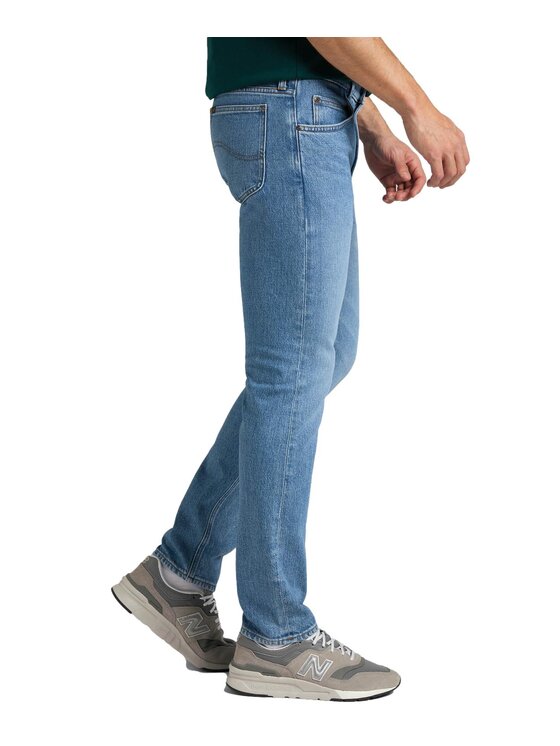 Lee Lee Jeansy L701MWFO Niebieski Slim Fit