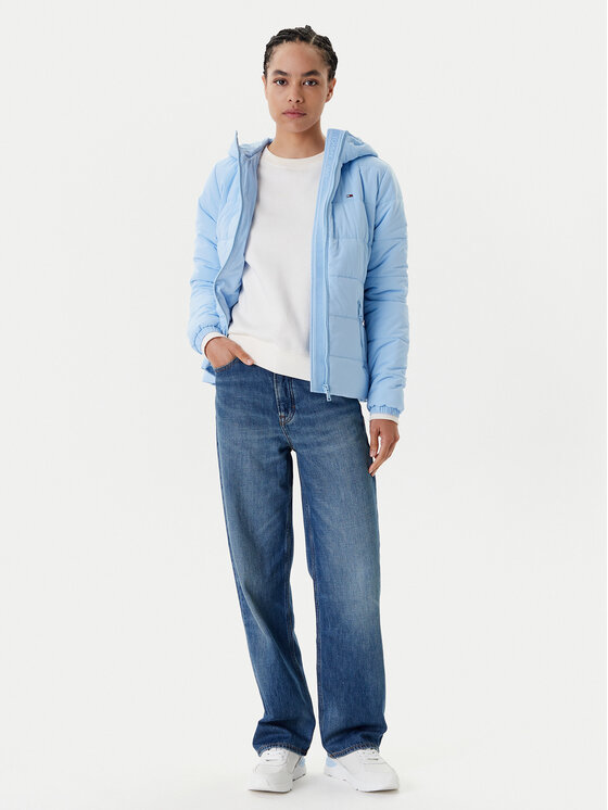 Tommy Jeans Tommy Jeans Jeansy Layla DW0DW20512 Granatowy Straight Fit