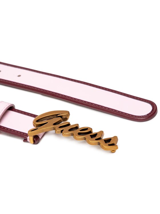 Guess Guess Жіночий ремінь Magali Belt W3RZ03 WF7Q0 Рожевий