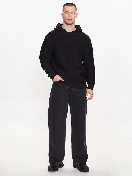 Calvin Klein Jeans Calvin Klein Jeans Sweter J30J323539 Czarny Regular Fit