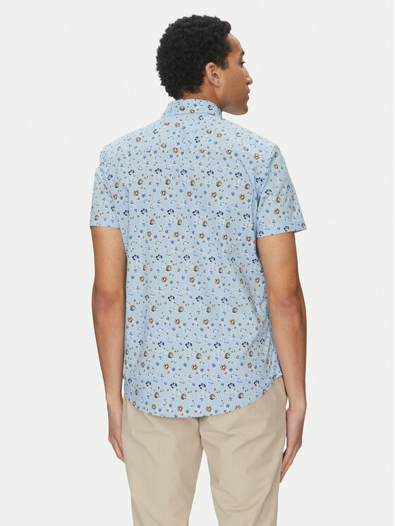 Blend Blend Πουκάμισο 20718102 Μπλε Regular Fit