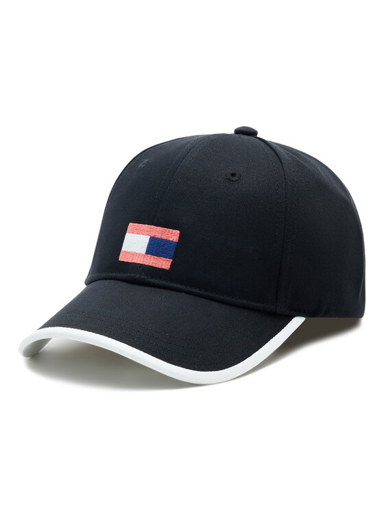 Șapcă Tommy Hilfiger Flag AU0AU01732 Negru