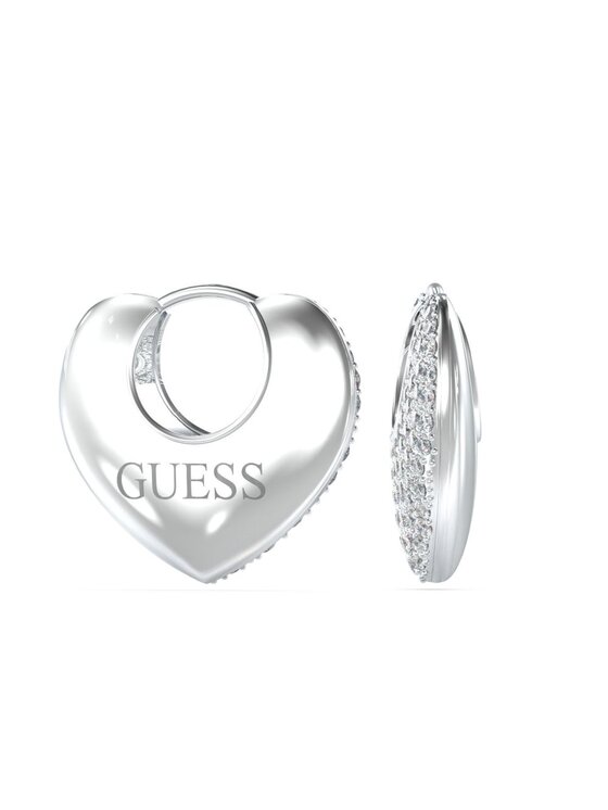 Guess Guess Kolczyki JUBE05207JW Srebrny