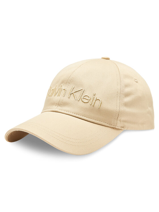 Șapcă Calvin Klein Must Minimum Logo K60K610613 Bej