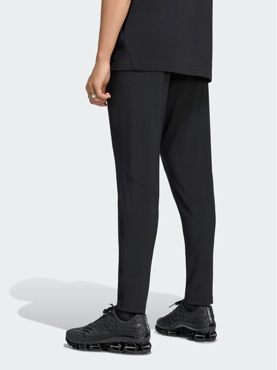 adidas adidas Spodnie materiałowe 171866 Czarny Regular Fit